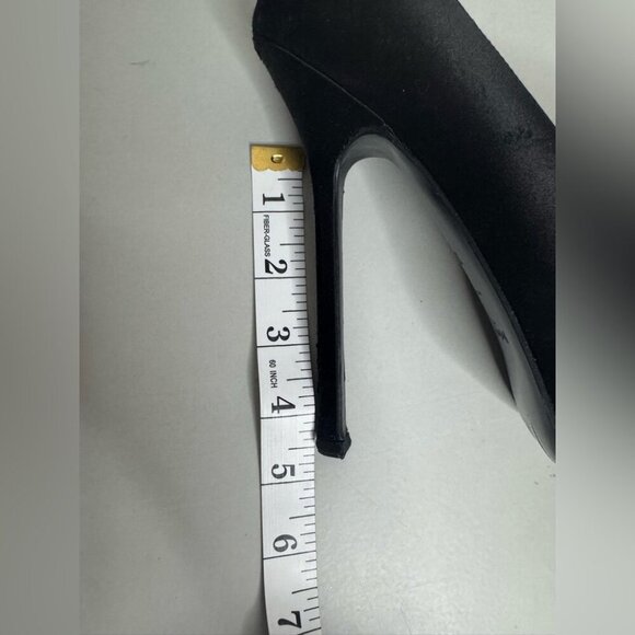 Yves Saint Laurent Tribtoo 80 Pumps – Black Leather – Size 6.5 / EU 36.5 - Picture 15 of 16